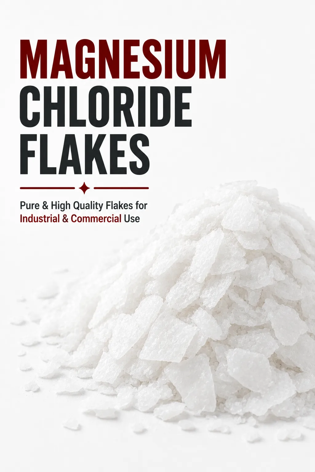 Magnesium Chloride Flakes 01 KG